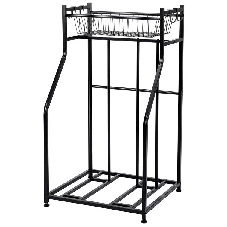 Metal Freestanding Multi-Use Bike Rack