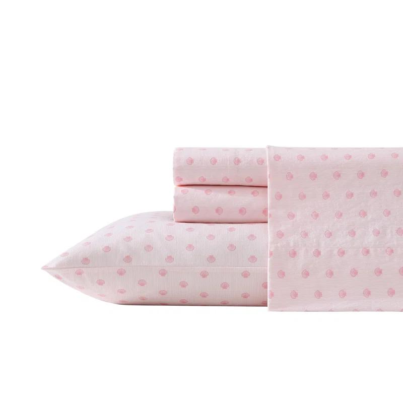 Laura Ashley Laura Ashley Printed Cotton Percale Sheet Set