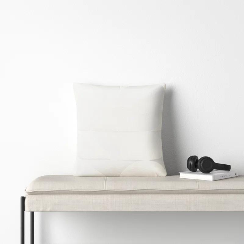 Joshelin Embroidered Cotton Throw Pillow