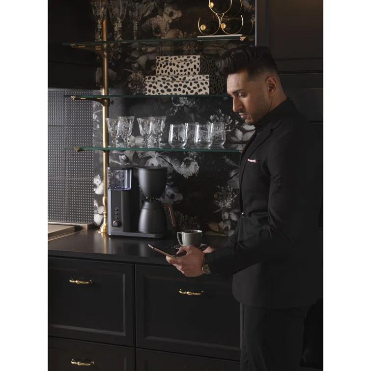 Café ™ Matte Black 10-Cup Drip Coffee Maker with Thermal Carafe