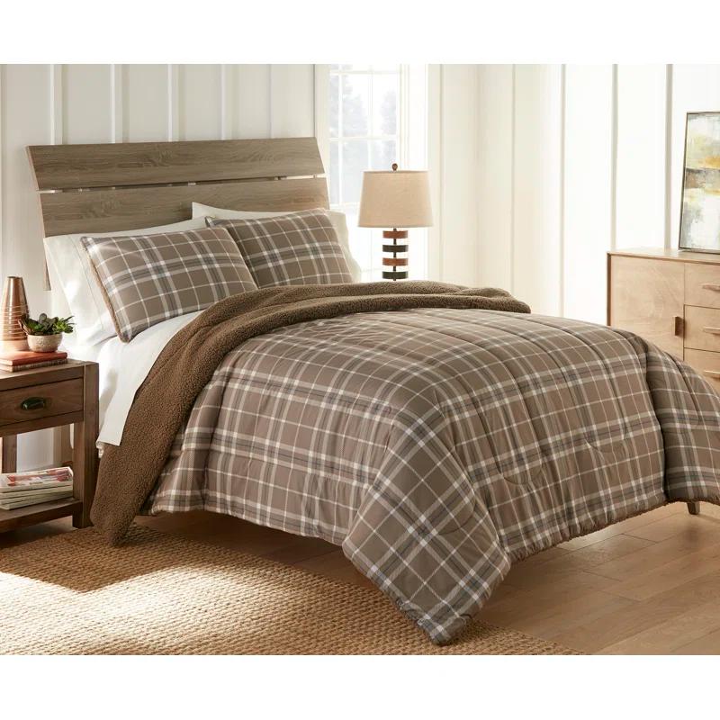 Micro Flannel® Micro Flannel® Reverse to Sherpa Comforter Set