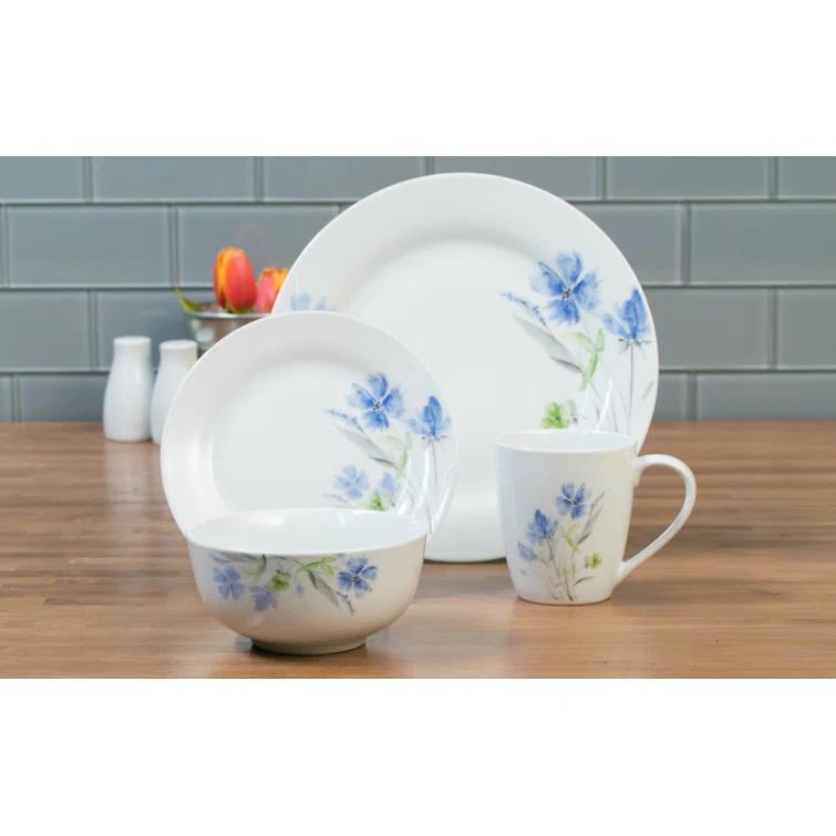 Tabletops Gallery Tabletops Gallery 16 piece Dinnerware Set Wildflower