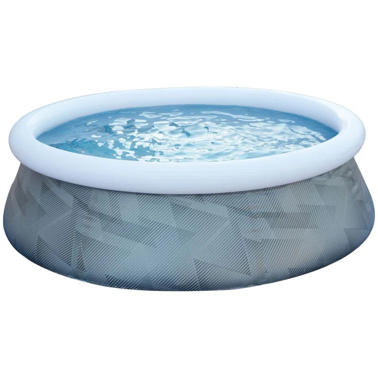 JLeisure JLeisure Prompt Set Inflatable Outdoor Backyard Swimming Pool