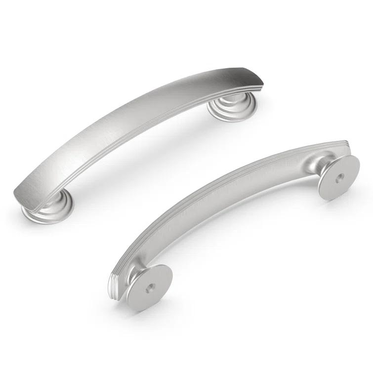 Hickory Hardware American Diner Collection Pull - Transitional, Traditional Hardware for Drawers & Cabinets (Set of 10)