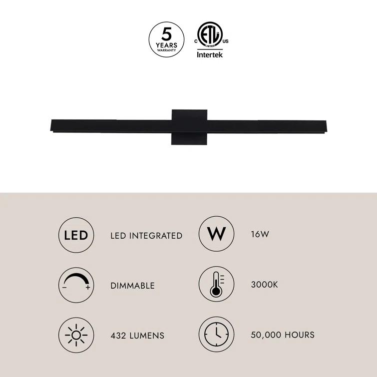 Kuzco Lighting Galleria Dimmable LED Wall Mounted Picture Light