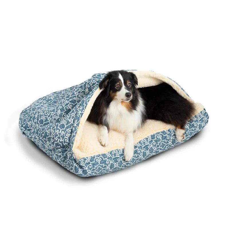 Snoozer Pet Products Snoozer Indoor/Outdoor Solarium Rectangle Cozy Cave Dog Bed - Wag Collection