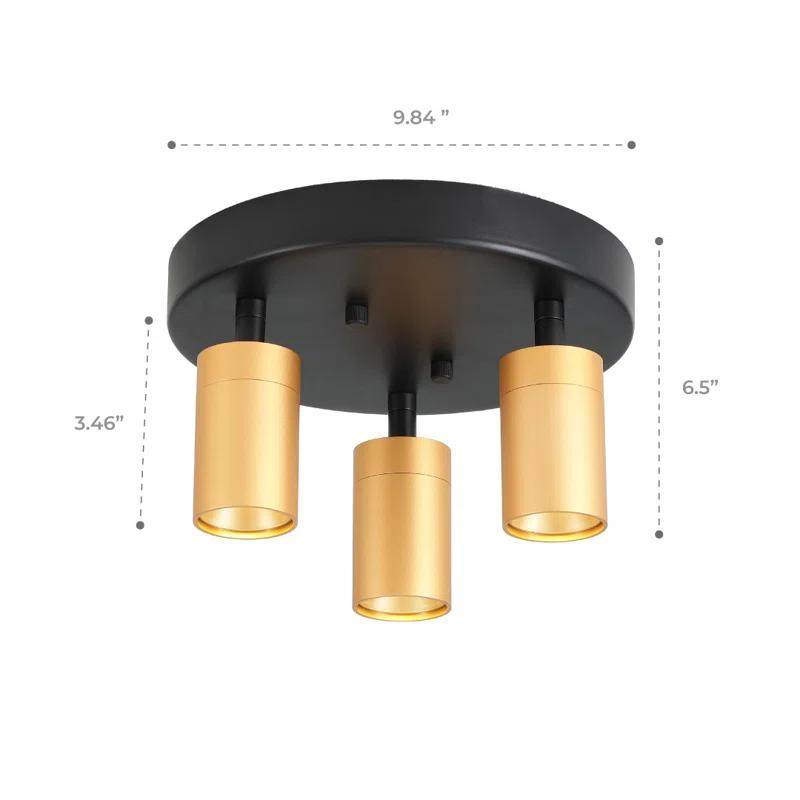 Vidalite 11.6'' 3 -Light Track Kit with Dimmable