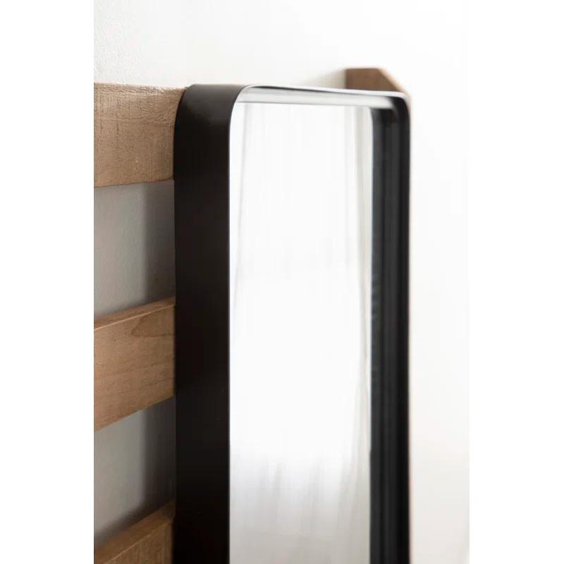 Kate and Laurel Tanner Metal Wall Organizer with Key Hooks