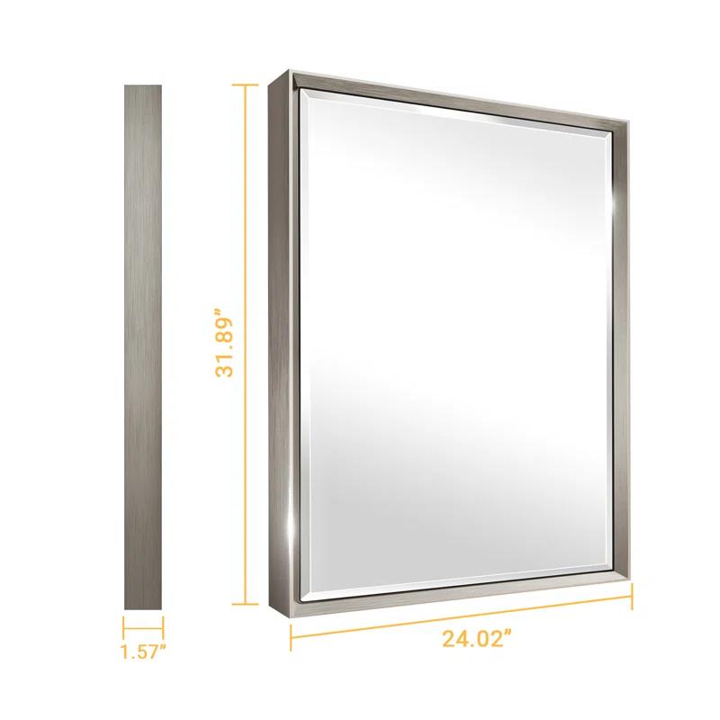 Lohoski Decorative Wall Mirror Beveled Design, Bathroom Vanity Mirror Accent Mirror Finish