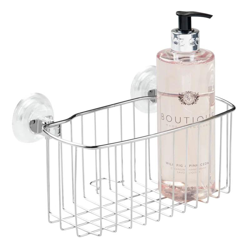 Reo Suction Stainless Steel Shower Basket