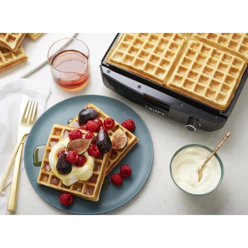 Krups 4 Slice Belgian Waffle Maker