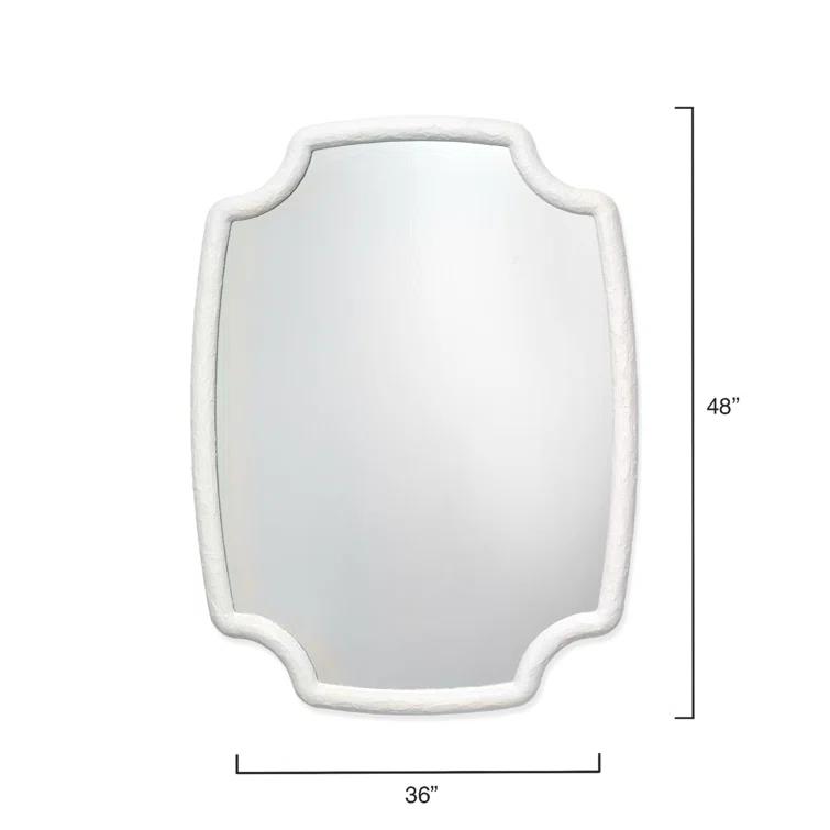 Amandine Mirror - White