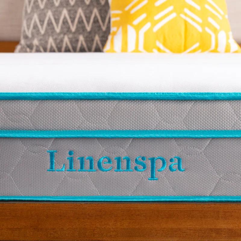 Linenspa Essentials Linenspa Essentials 10 In. Medium Gel Memory Foam Hybrid Mattress