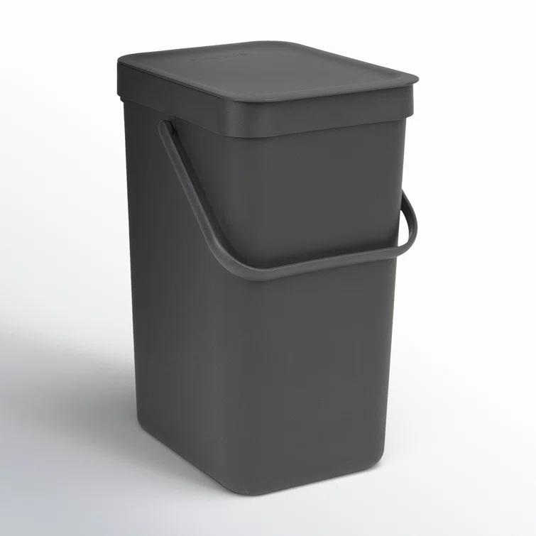 Brabantia Sort & Go Plastic Recycling Bin, 3.2 Gallon