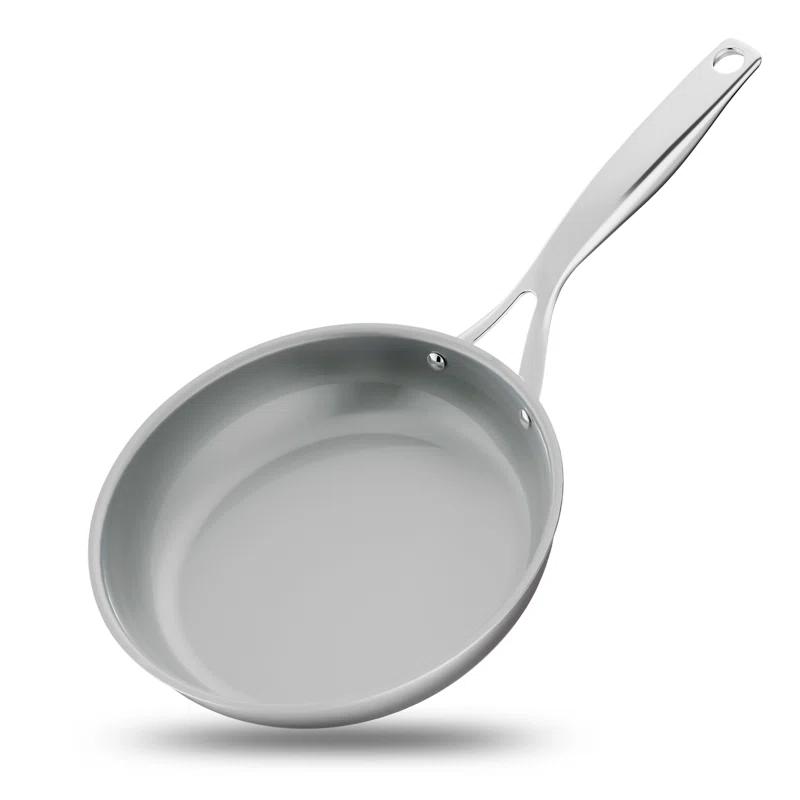 NutriChef NutriChef Stainless Steel Non-Stick Frying Pan