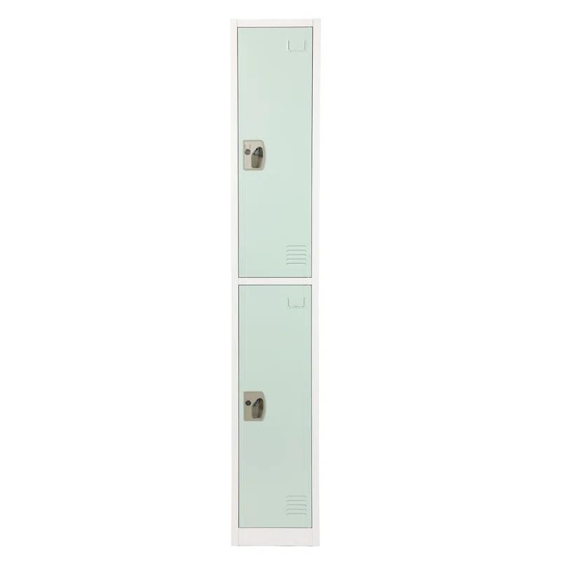 AdirOffice 12'' Wide Steel 2-Tier School and Gym Locker