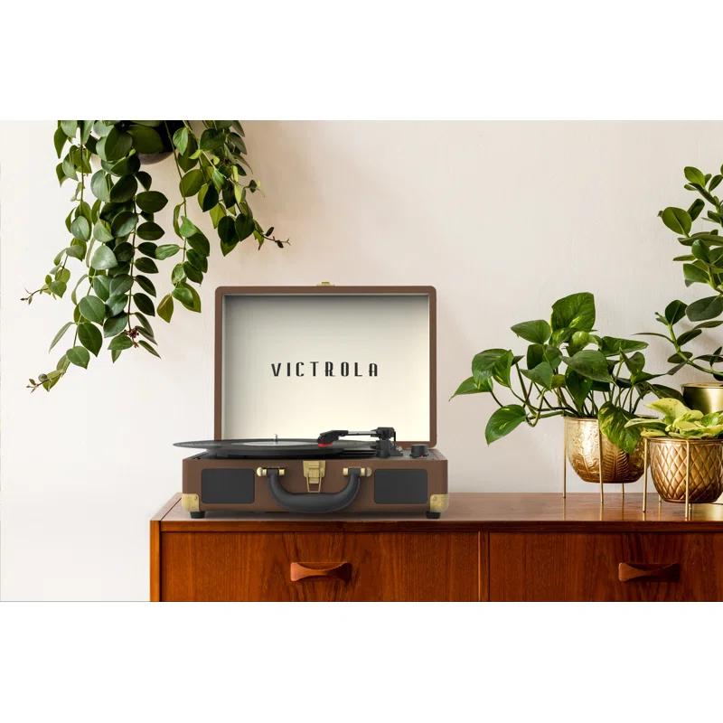Victrola 3 - Speed Turntable Decorative Record Player with Bluetooth