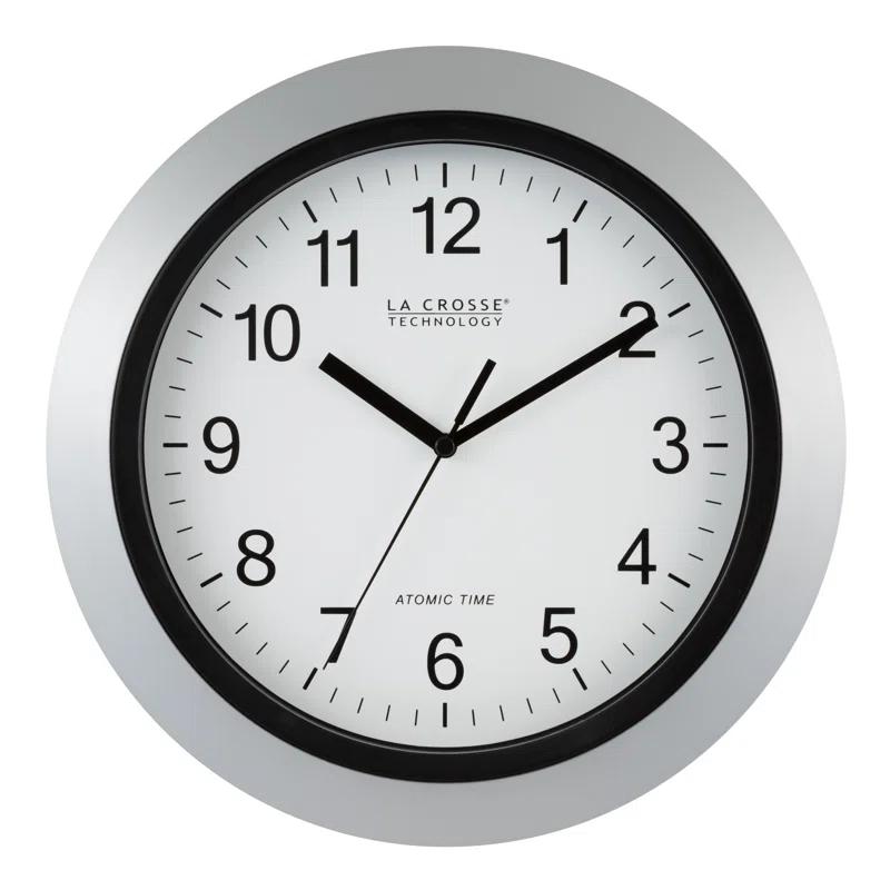 Weatherby 12" Atomic Analog Wall Clock