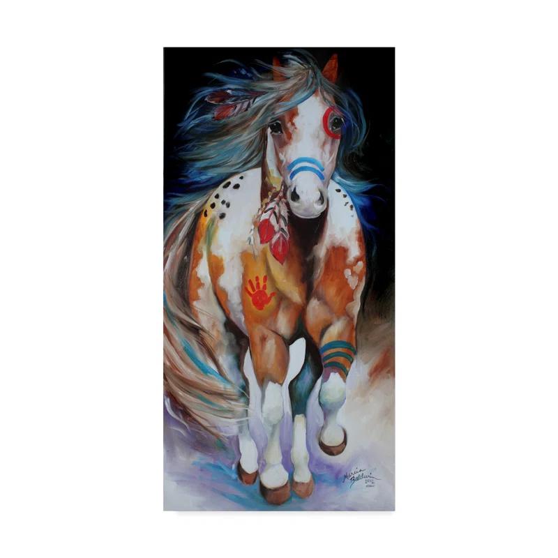 Marcia Baldwin " Brave The Indian War Horse " by Marcia Baldwin