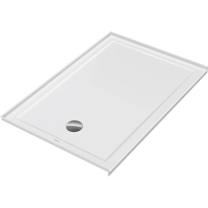 Duravit 720244000000090 Architec 36" W x 60" D Single Threshold Shower Base