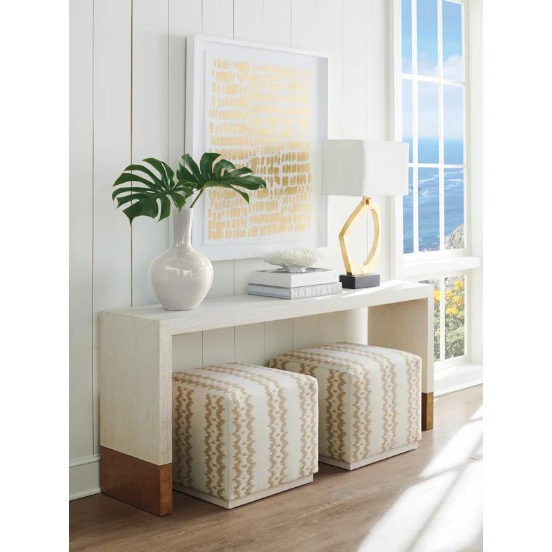 Carmel 72'' Solid Wood Top Console Table