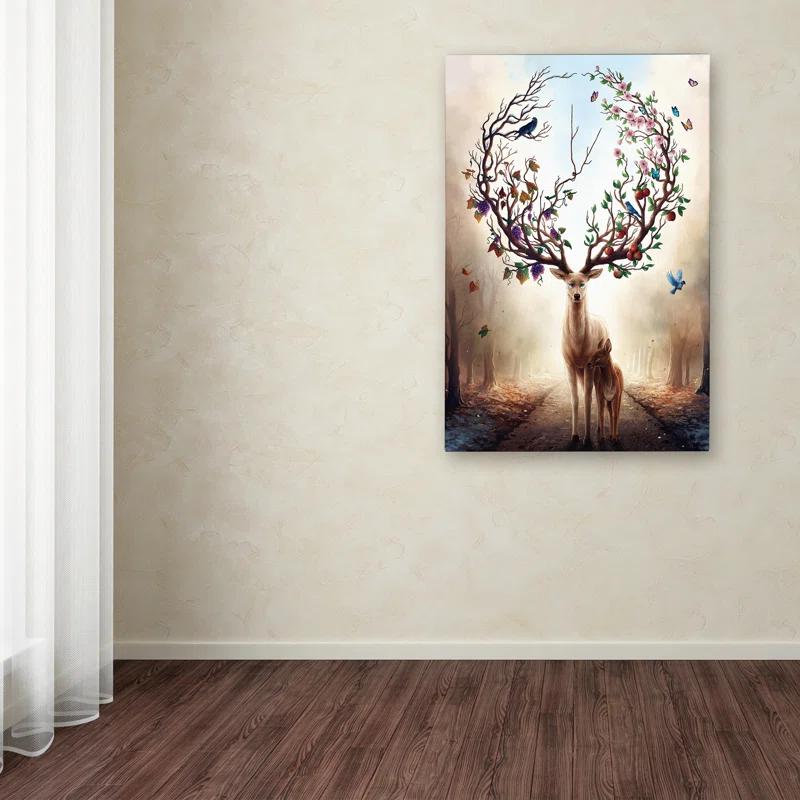 Trademark Fine Art JoJoes " Seasons " by JoJoesArt