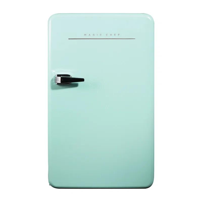 Magic Chef Magic Chef Retro 3.2 Cubic Feet Portable Freestanding Mini Fridge
