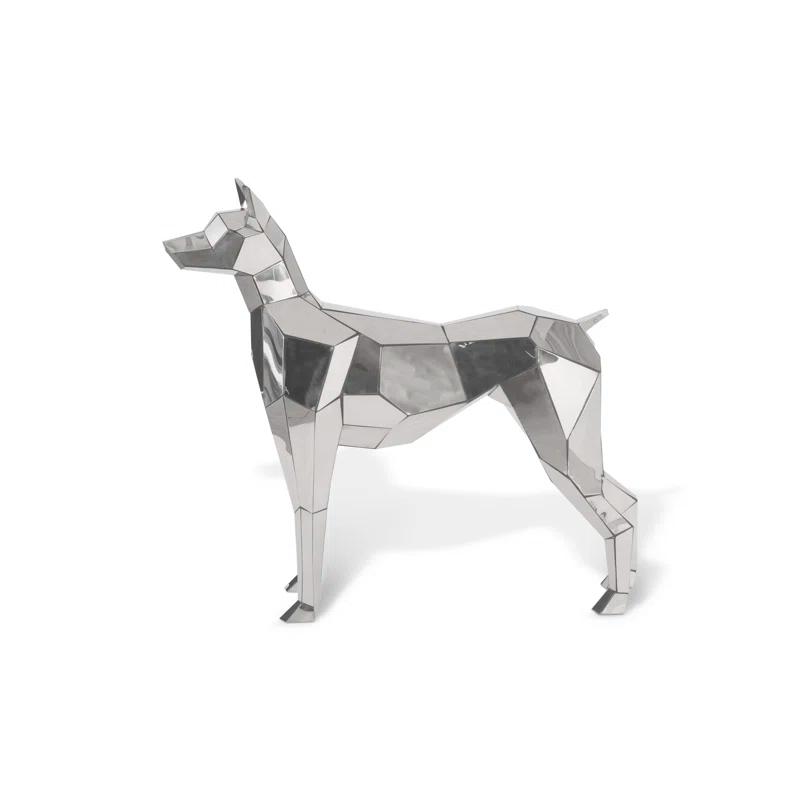 Crazy Cut Dog Statue