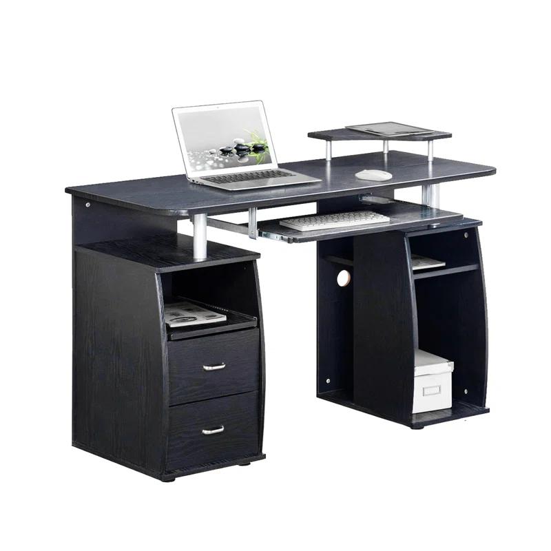 Hokku Designs Techni Mobili Complete Computer Workstation Desk With Storage