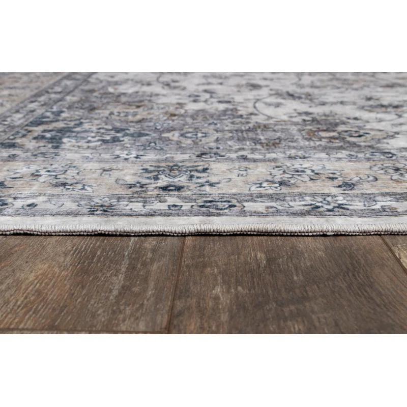 Ophelia & Co. Delmore Power Loom Gray Rug