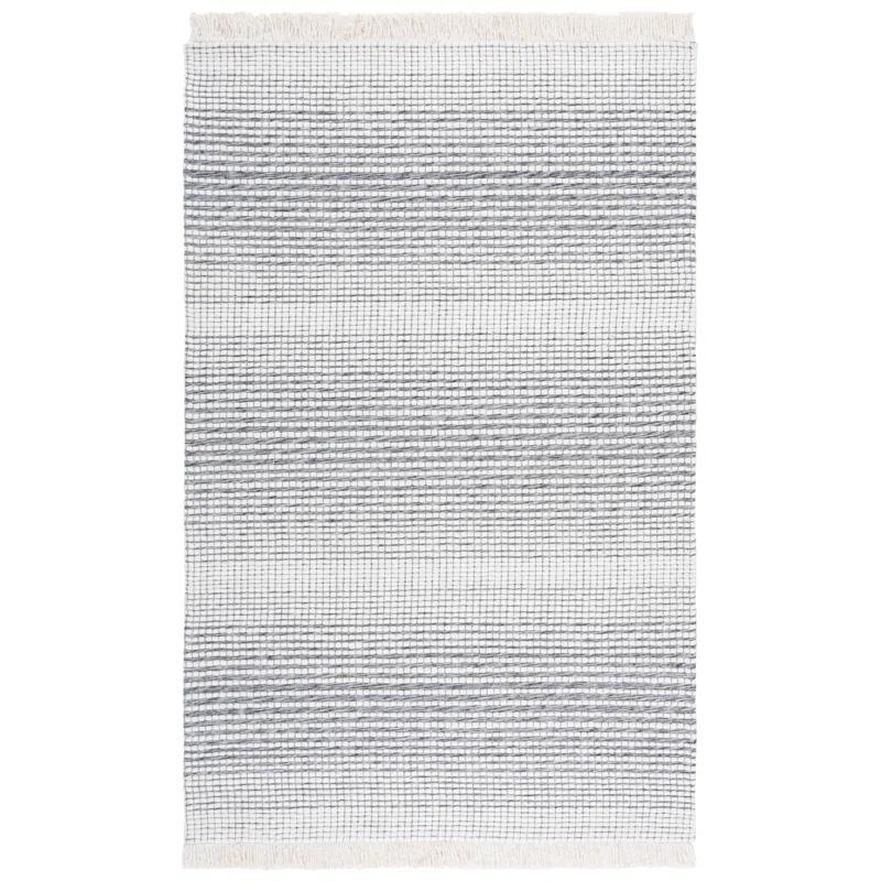 Marbella Hand Woven Wool With Cotton Cloth Backing Striped Rug