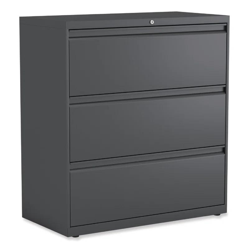 Alera® 36'' Wide 3 -Drawer Steel File Cabinet