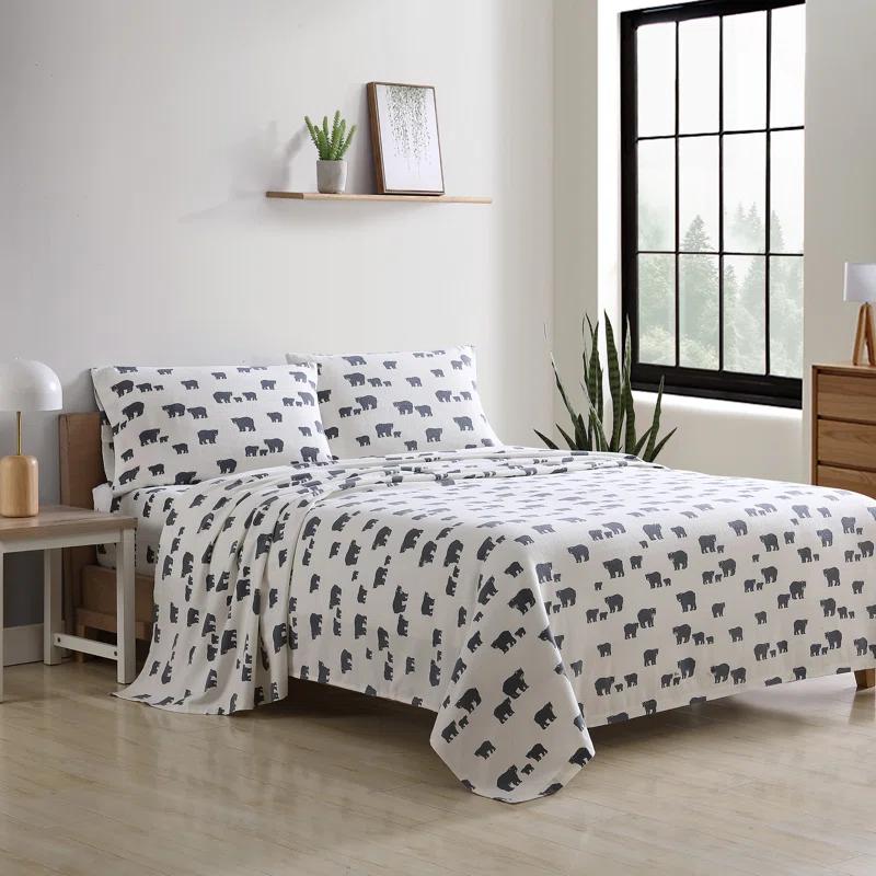 Eddie Bauer Cozy Cotton Flannel Sheet Sets