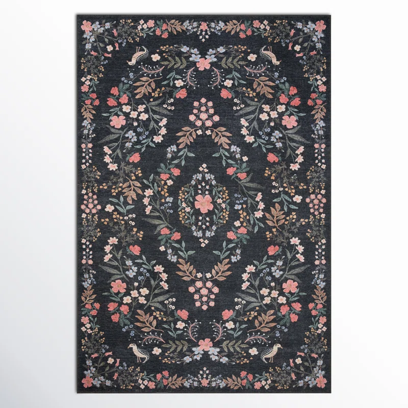 Rifle Paper Co. x Loloi Maison Tuileries Navy Rug