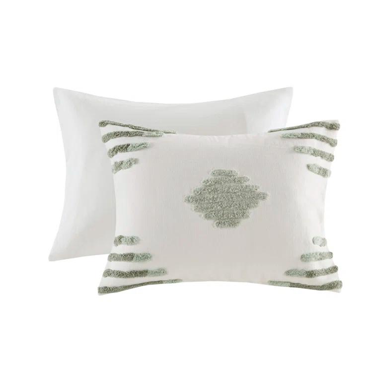 INK+IVY Tahli 3 Piece Cotton Blend Chenille Comforter Set