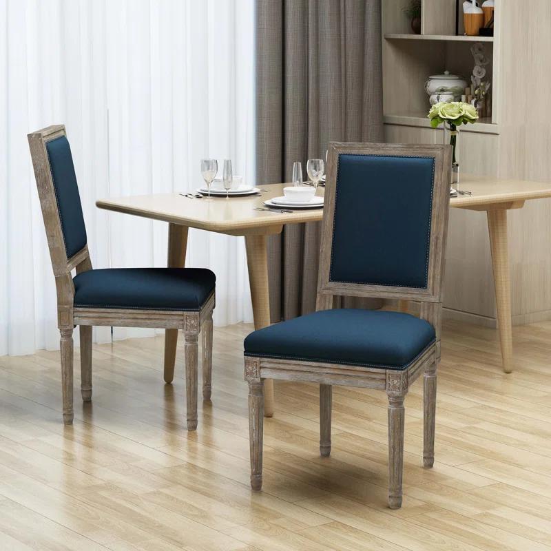 Ophelia & Co. Upholstered Dining Chairs Set of 2 | Wayfair