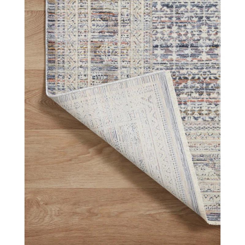 Zuma Rug by Amber Lewis x Loloi - Ocean and Multicolor / 2'7" x 12' Runner