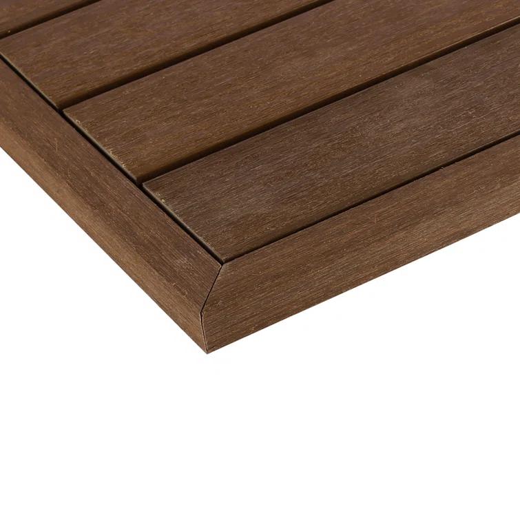 NewTechWood 13" x 1" Composite Interlocking Outward Corner Deck Trim