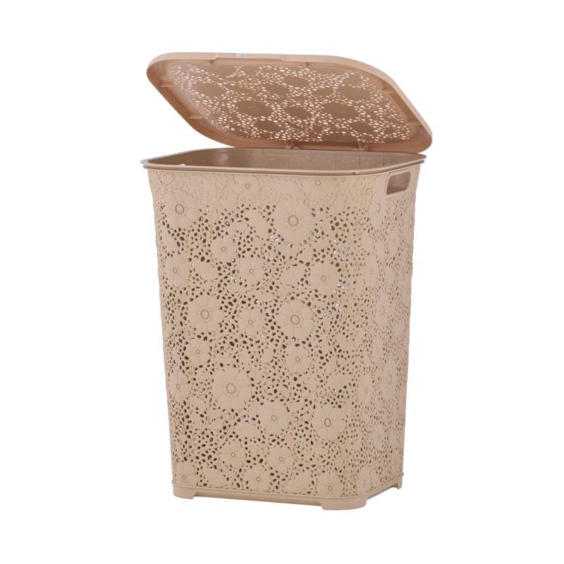 House of Hampton® Plastic Laundry Hamper with Handles
