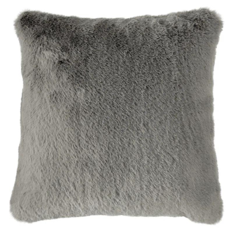 Tahari Clooney 20" x 20" Faux Fur Decorative Pillow | Wayfair