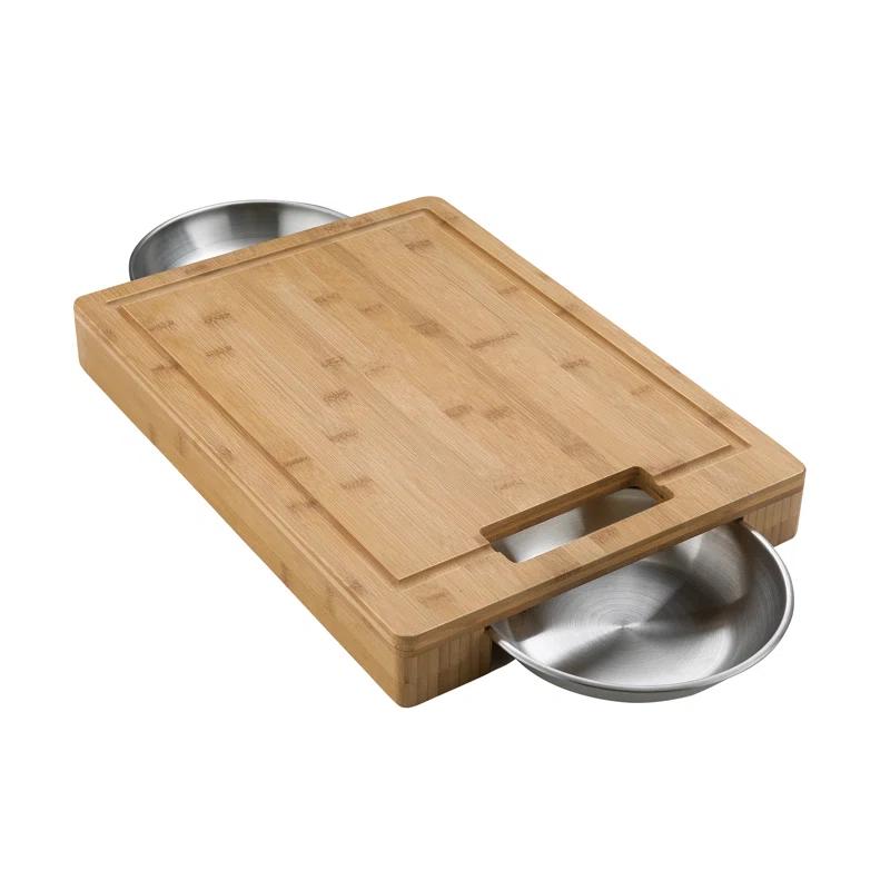 Napoleon Grill Accessories Napoleon PRO Bamboo Cutting Board with Bowl