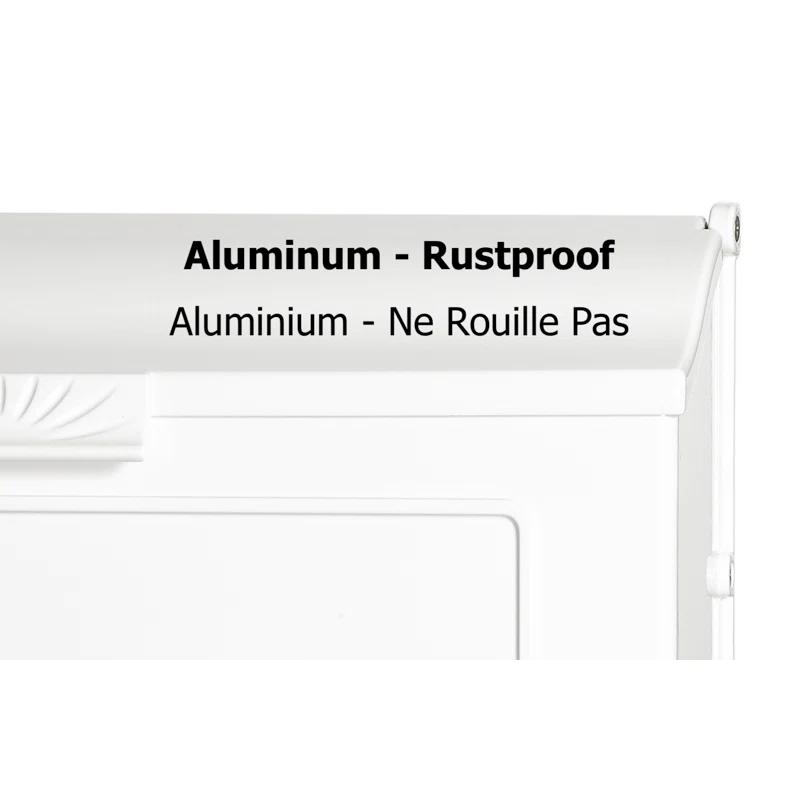 PRO-DF Cast Aluminum Wall Mounted Mailbox