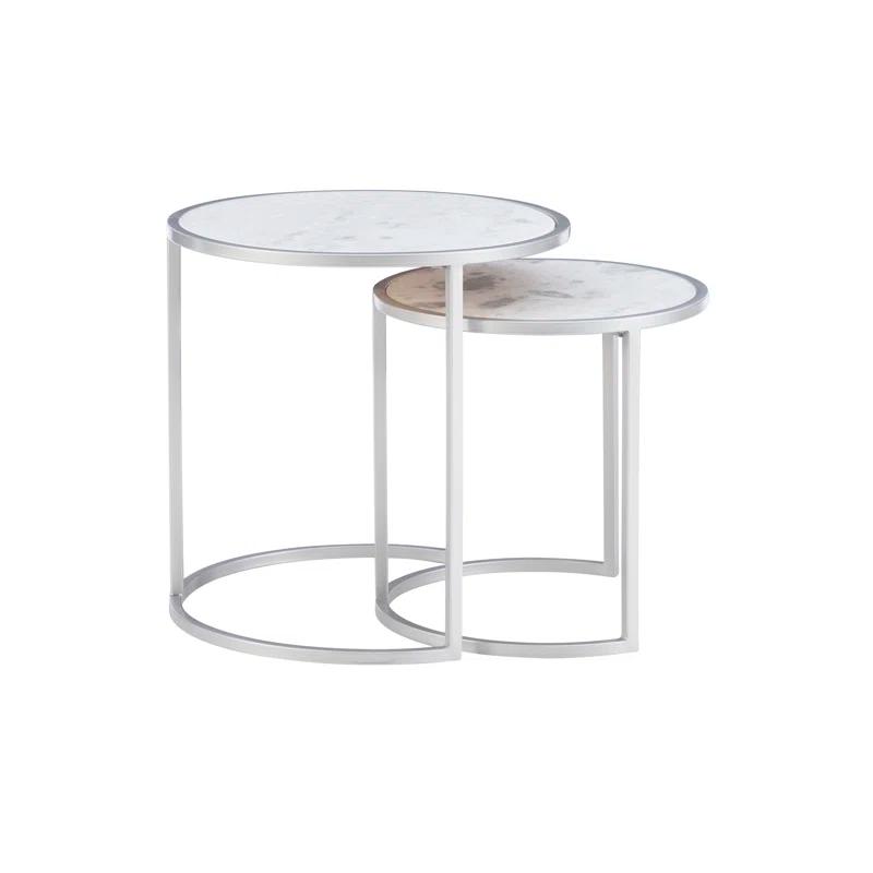 Marble Top Nesting Tables