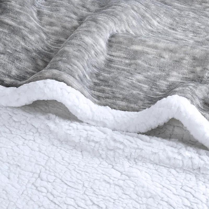 Catalonia Catalonia Sherpa Fleece Throw Cape, Wearable Blanket Wrap with Hand Pockets, Soft Lightweight Cozy