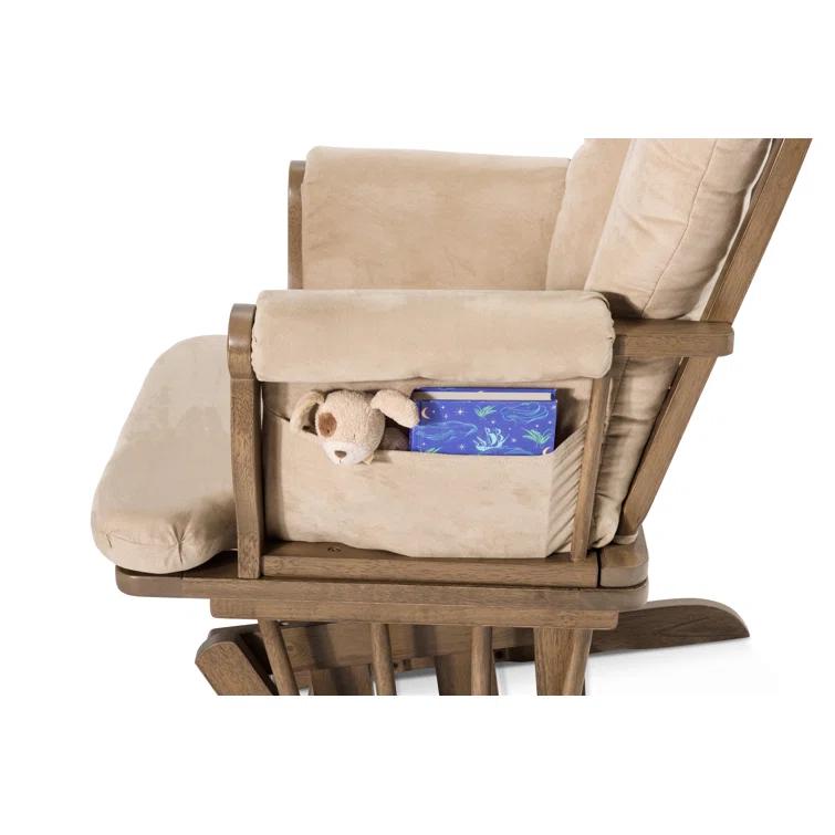 Child Craft Cozy Glider Rocker and Ottoman