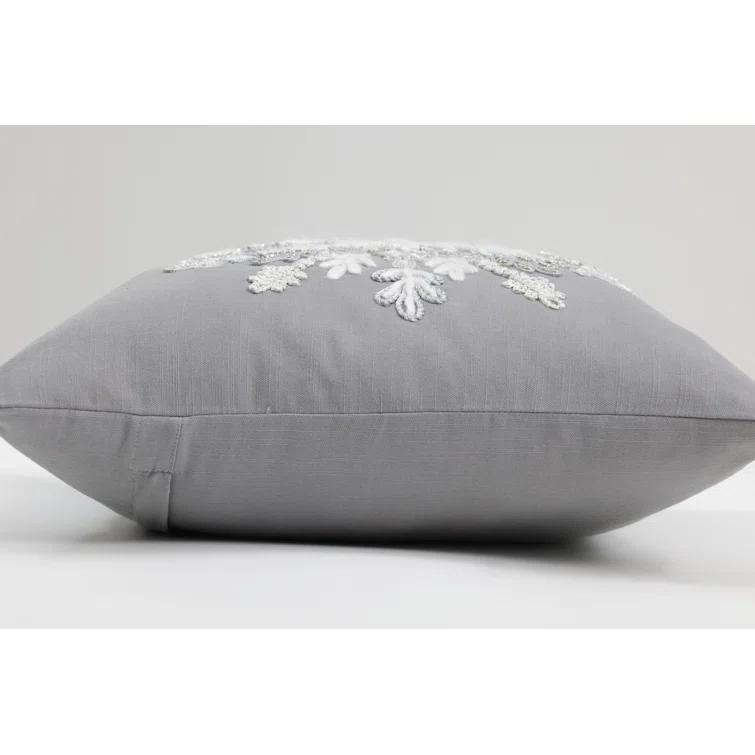 Pillow Perfect Floral Reversible Throw Pillow