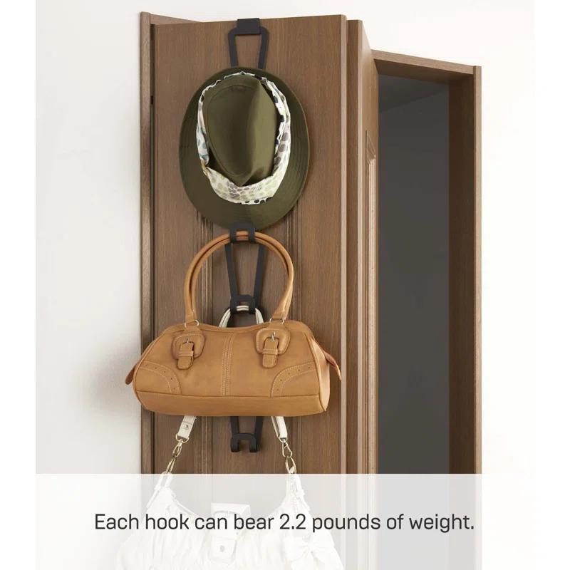 Yamazaki Home Yamazaki Home Chain Link Bag Holder - Closet Storage Hanging Organizer Rack, Steel