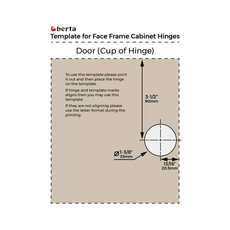 Berta 110 Degree Soft Close Half Overlay Frameless Concealed Hinge (Set of 60)