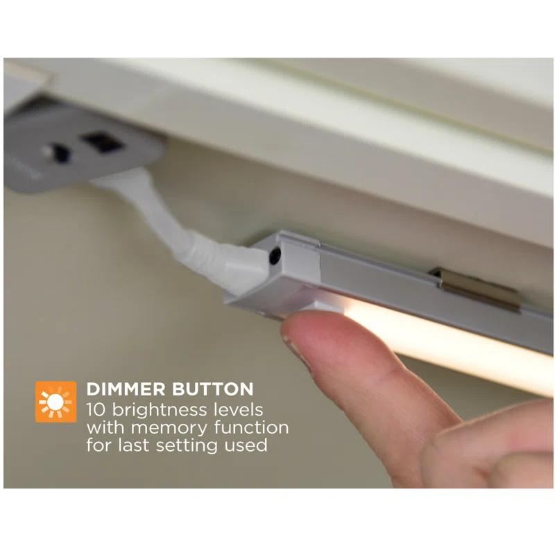 PureOptics™ LED by BLACK+DECKER® LEDUC9-3WK LED 9'' Under Cabinet Linkable Light Bar