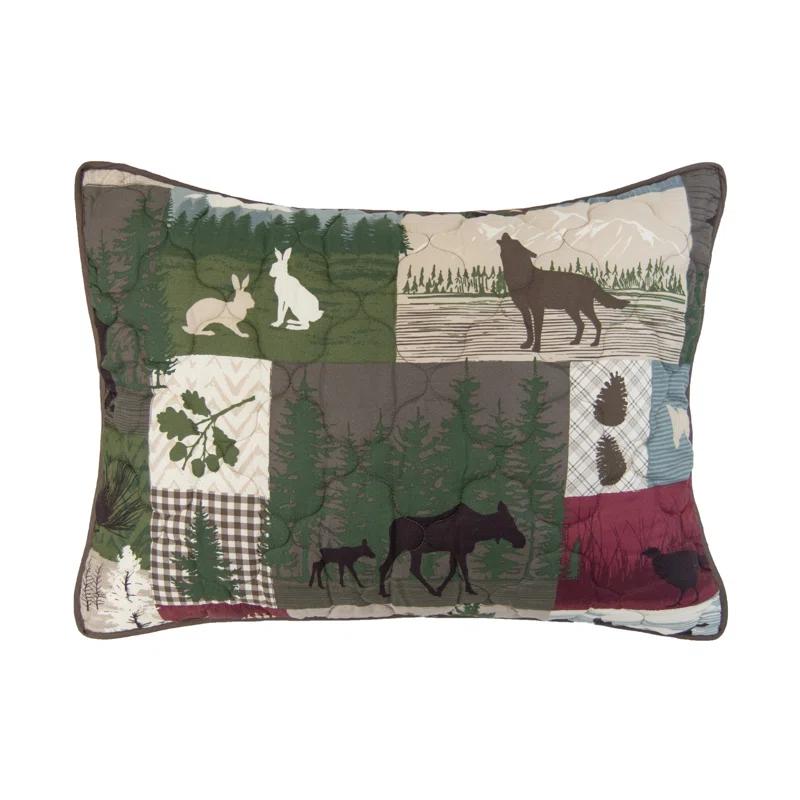 Montana Forest Quilted Quilt Set